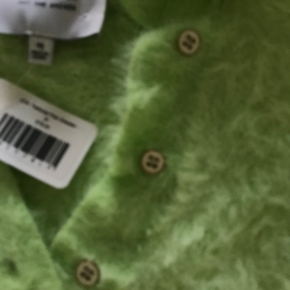 J.O.A. Pale green collared eyelash sweater- medium - Picture 8 of 8